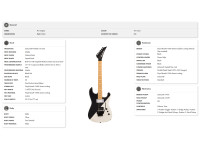 Jackson Pro Origins 1985 Limited Edition San Dimas SD1 HH FR Maple Fingerboard Two Face Jackson Pro Origins 1985 Limited Edition San Dimas SD1 HH FR Maple Fingerboard Two Face